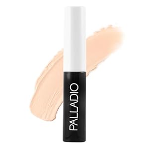 Palladio Eyeshadow Primer, Eliminates Creasing, Ensures Maximum Shadow Vibrancy All Day Long, Enhanced with 5 Different Herbal Extracts, Instantly Vanishing Sheer Finish, Easy Application with Wand