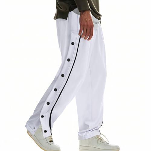 Trousers Pants for Man Fall Summer Sport Athletic Running Ruched Straight Leg Basic Trousers Pants Mens 20254