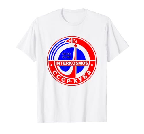 CCCP USSR Interkosmos Soviet Union Space Socialist - Camiseta Camiseta