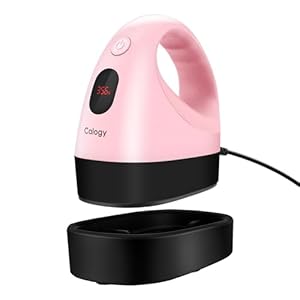Calogy Mini Heat Press, Heat Transfer Machine, Constant Temp Control, Insulated Safety Base, Fits for Crafts, T-Shirt, Hat, Cap, Pillows (Cherry Pink)