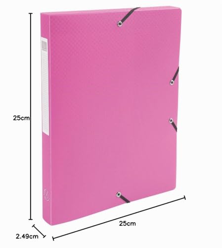 Exacompta boîte de classement format a4 dos 2 5cm - vue 5