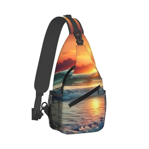 Bolso Cruzado Deportivo de Pecho para Hombre y Mujer miniatura 2