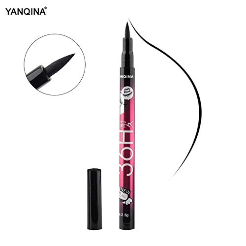 RainBabe Waterproof Precision Liquid Felt Tip Eyeliner Pen (Black)