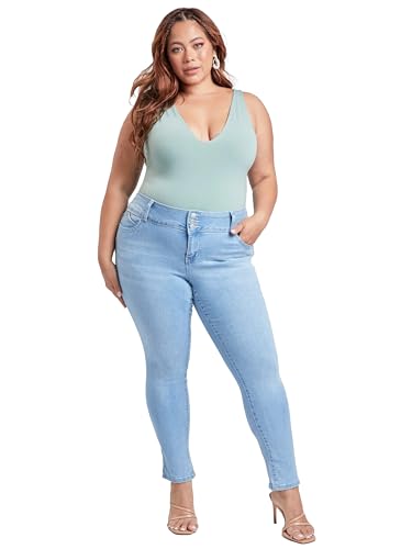 YMI Jeans Women´s Plus 3 Wannabettabutt Mid-Rise Skinny4