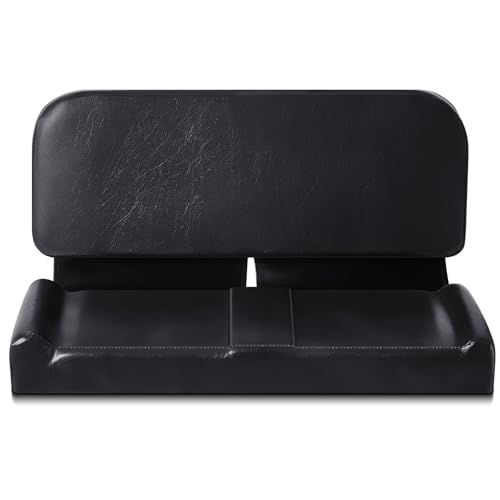 DaisyInner Double Seat for Go Kart Parts Adjustable Go Kart 2 Seater Saddle for Racing Balancing Vehicle Black