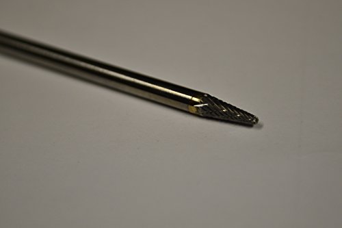 Fresa sólida de carburo SL-1L6 con vástago de acero 6" miniatura 5