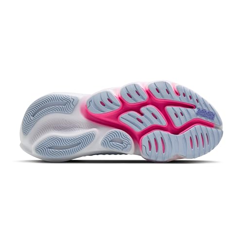 Brooks Women’s Glycerin Flex Neutral Running & Walking Shoe - Skyway/Cyber Pink/Blazing Bell - 5 Medium - image 6