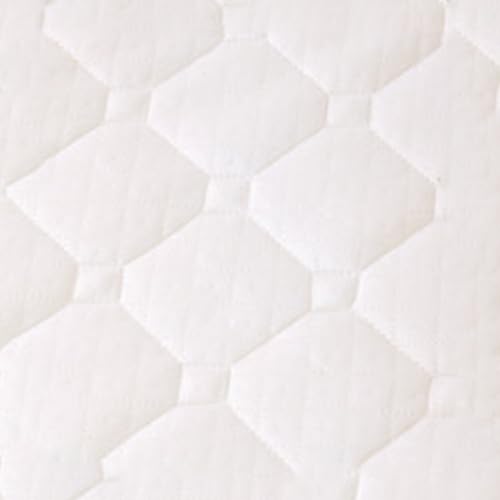 Cubrecolchón de espuma de alta densidad, espuma viscoelástica firme con funda extraíble lavable, diseño de hojas, tamaño individual