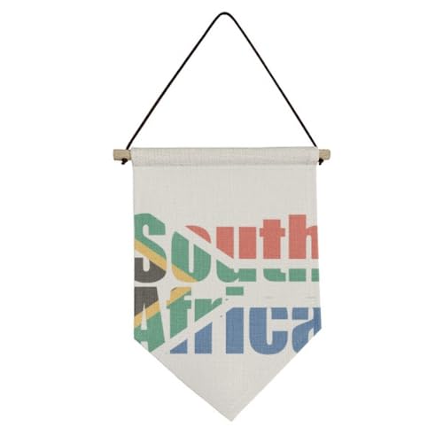 Drapeau Afrique du Sud en toile : créez une ambiance voyage dans votre bureau