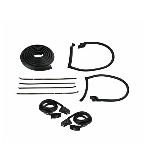 OKOVO Weatherstrip Seal Kit Door Window Sweep Roofrail Trunk for Chevy for Camaro 1970-1981,for Pontiac for Firebird 1970-1981