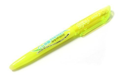 (Japan Import) Pilot "Frixion Light" Erasable Highlighter Pen,Yellow (Pack of 10pcs)