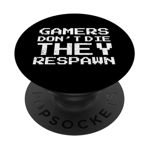 Divertido Gamer Geek Nerd Gamer's Retro Gaming PopSockets PopGrip Intercambiable