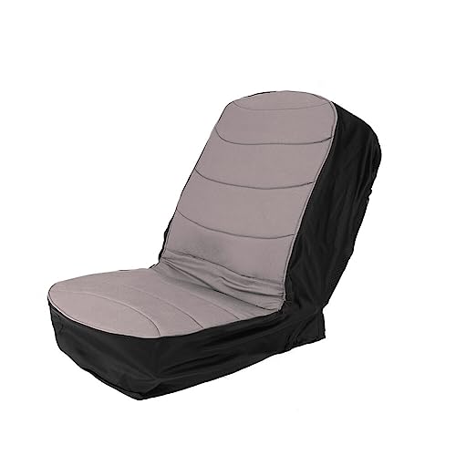 EUBUY Lawn Mower Seat Cover Tractor Seat Cover Durable Polyester Oxford Waterproof Seat Cover Compatible Outdoor Garden Accessories for Heavy Agricultural Vehicles 15inch