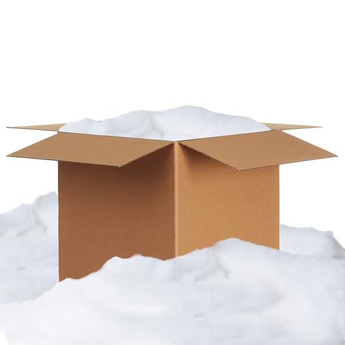 Fairfield The Original Poly-Fil, Premium Polyester Fiber Fill, Soft Pillow Filler, Stuffing for Stuffed Animals, Toys, Cloud Decorations, and More, Machine-Washable, 25-pound Box by Poly-Fil - Used condition - US$129.63