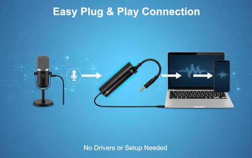 Image of Speaker AUX Noise Isolator iRing | Ground Loop Noise Filter with 3.5mm Audio Cable | Eliminates Buzzing & Humming | for Car Audio, Home Stereo, Smartphone & Computer