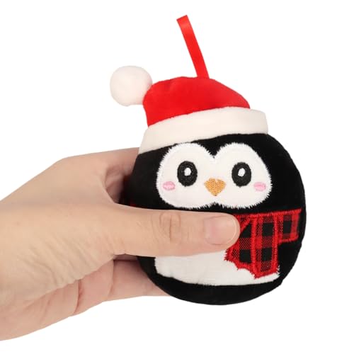 6 Pcs Mini Plush Christmas Ornaments 3.15’’ Cute Plush Ornament for Christmas Tree Decoration, Collectible Soft & Squishy Small Stuffed Animal Toy - Stocking Stuffers, Gift for Kids by JILPAK - Used condition - Image 8