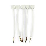 SUPERNIGHT 5 Pieces Pack 5-Pin 10mm RGBW LED Strip Light Wire Connector for 5050 RGBW LED Strip Extension