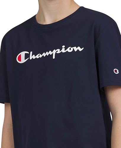 Champion Boys Tee Shirt Short Sleeve Logo T-Shirt for Kids - image 3