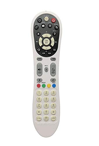 Image of DTH Remote Control Compatible for Sansui in-Built Set-Top Box 3D | DTH Remote No. 162 - Please Match The Image with Your Old Remote (Remote Type 8)