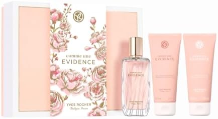 Yves Rocher COMME UNE EVIDENCE – Gift Set for Women: Eau de Parfu...