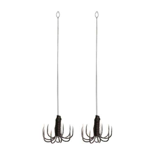 Amazon.co.jp: ワンナック デビルフック (2本入) (タコ掛) 17cm