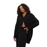 dorothy perkins curve tops Diseño: liso. Dorothy Perkins Camisa de gran tamaño para mujeres/señoras, Negro, 38