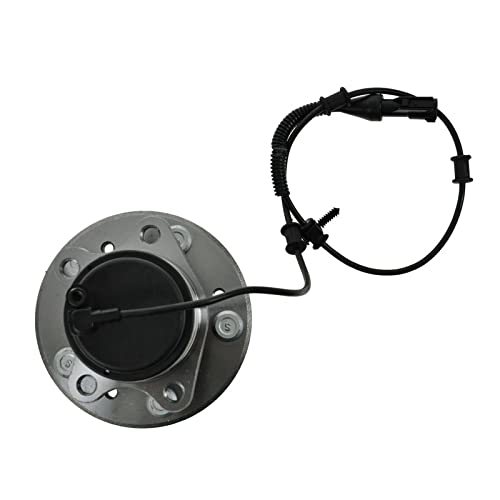 Image of TRQ Front Left and Right Wheel Bearing and Hub Assembly Set 2 Piece Compatible with 2002-2005 Ford Thunderbird 2000-2006 Lincoln LS