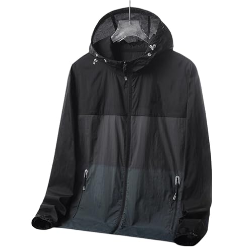 Chaqueta deportiva casual de seda fría para senderismo y paseos bajo el sol