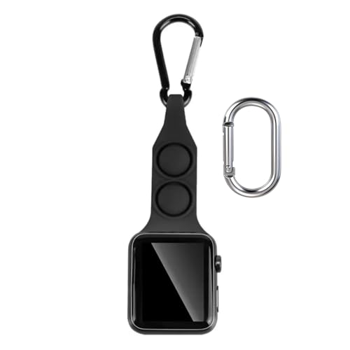 Outdoor Band Compatible with Apple Watch Necklace Fob Clip on Keychain Pendant Lanyard Carabiner...