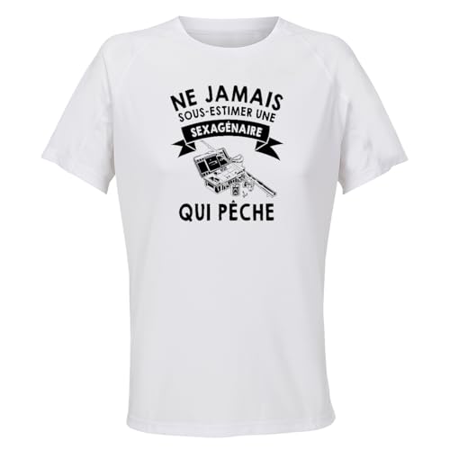 Maillot de sport femme pêche t-shirt respirant polyester manches courtes