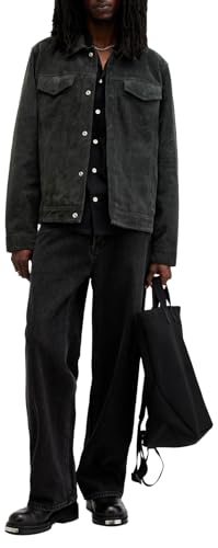 Men's Hopper Suede Trucker Jacket3