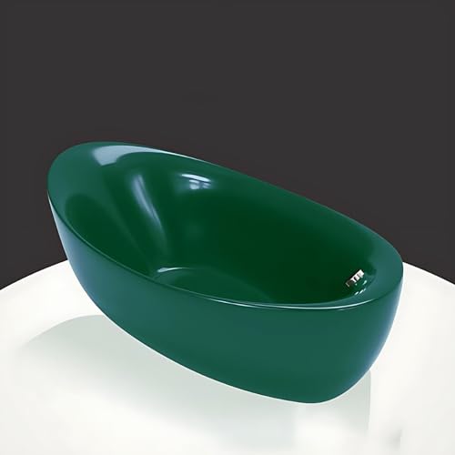 kmnub 56IN Freestanding Bathtub - Colorful Freestanding Bathtub, New Resin