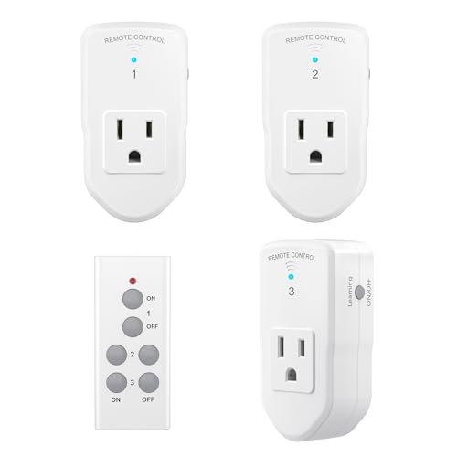 BN-LINK Wireless Remote Control Outlet Electrical...