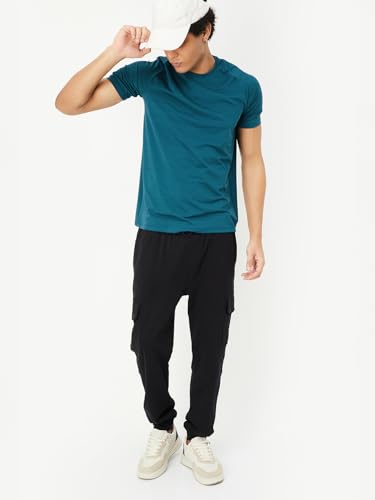 Image of Max Men's Solid Regular Fit T-Shirt
