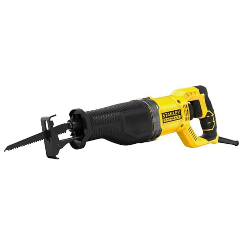 STANLEY FATMAX FME360 QS   Sierra de sable 900W, longitud carrera 28mm, incluye hoja para madera