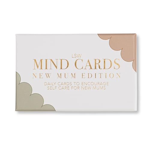 Image of LSW London Mind Cards | New Mum Edition | 45 Mindfulness Cards for Women, Ideal for Early Motherhood Support and Self Care | Great New Mum Mothers Day Gifts
