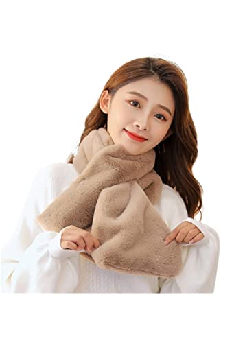 Bufanda de invierno LOTIE color sólido chal elegante para mujer 4