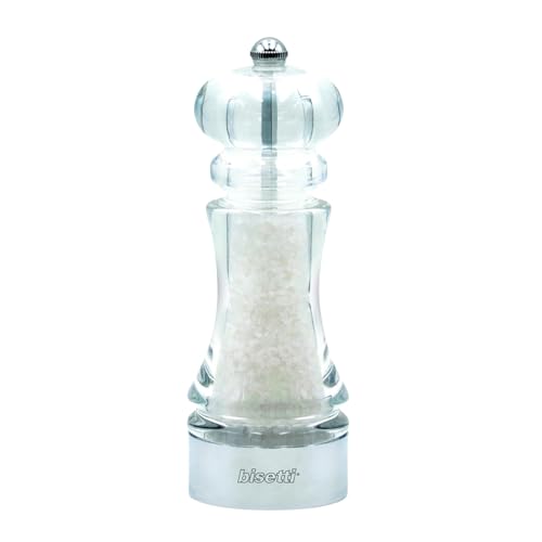 Macina Sale Manuale Perugia in Acrilico 18 cm, Macinino Manuale