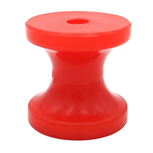 Uanofcn Ultimate 3" Red Polyurethane Bow Roller Stop Boat Marine Trailer Shaft 1/2" Non Marking #TOP6