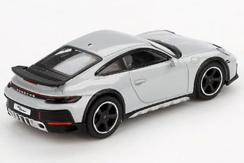 Mini GT Porsche 911 Dakar 1:64 Ice Gray Metallic miniatura 2