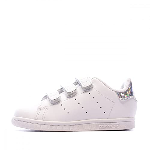 adidas EE8485 Mixte Enfant Basket, FTWR White/FTWR White/Core Black, 23.5 EU