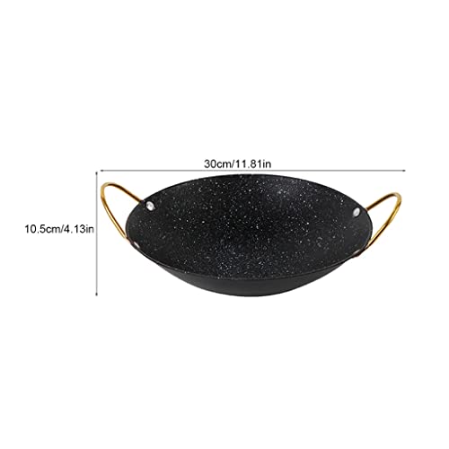 Wok multifuncional japonés antiadherente piedra Maifan 30cm miniatura 2