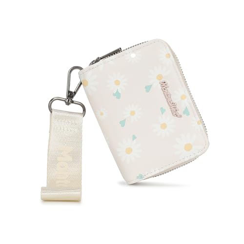 Image of Montana West Wristlet for Women Female Ladies Daisy Wallet with Rfid Blocking Lining Minimalist Lightweight & Easy to Carry