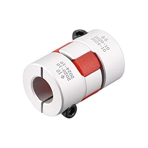 sourcing map 6mm to 10mm Bore L31xD20 Flexible Spider Coupling Jaw Coupler Shaft Joint for Servo Motor