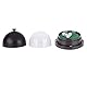 Demeras Dice Roller Cup Professionelle automatische Würfel Cup Shaker Transparente Kunststoffabdeckung Unterhaltung für KTV Pub Bar Würfelspiele