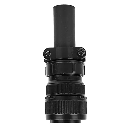 Plugue macho de 14 pinos, aço inoxidável preto, conector de plugue macho de 14 pinos, acessórios de