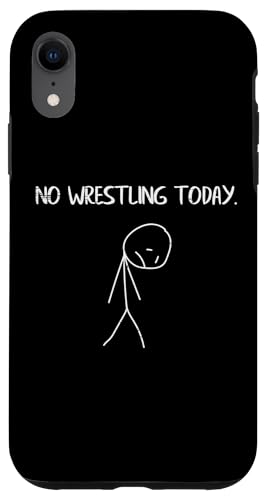 Sad Stickman No Wrestling Today �ʔ������X���[ �j�� ���� �q�� �X�}�z�P�[�X iPhone XR �p