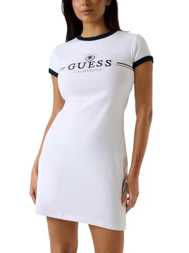 Robe courte Mila Guess manches courtes robe noire femme tendance