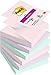 Post-it Super Sticky Z-Notes, Soulful Collection, 76 mm x 76 mm, 6 Blöcke à 90 Blatt, R330-6SS-SOUL