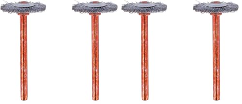 Dremel 530 Stainless Steel Brush Accessory Set, 2 Brushes (19 mm) for Cleaning Corrosive Resistant Materials (Pack of 2)